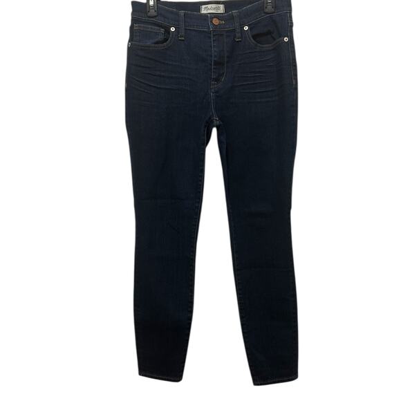 MADEWELL Jeans Womens Size 29 High Riser Skinny Blue - Picture 1 of 6